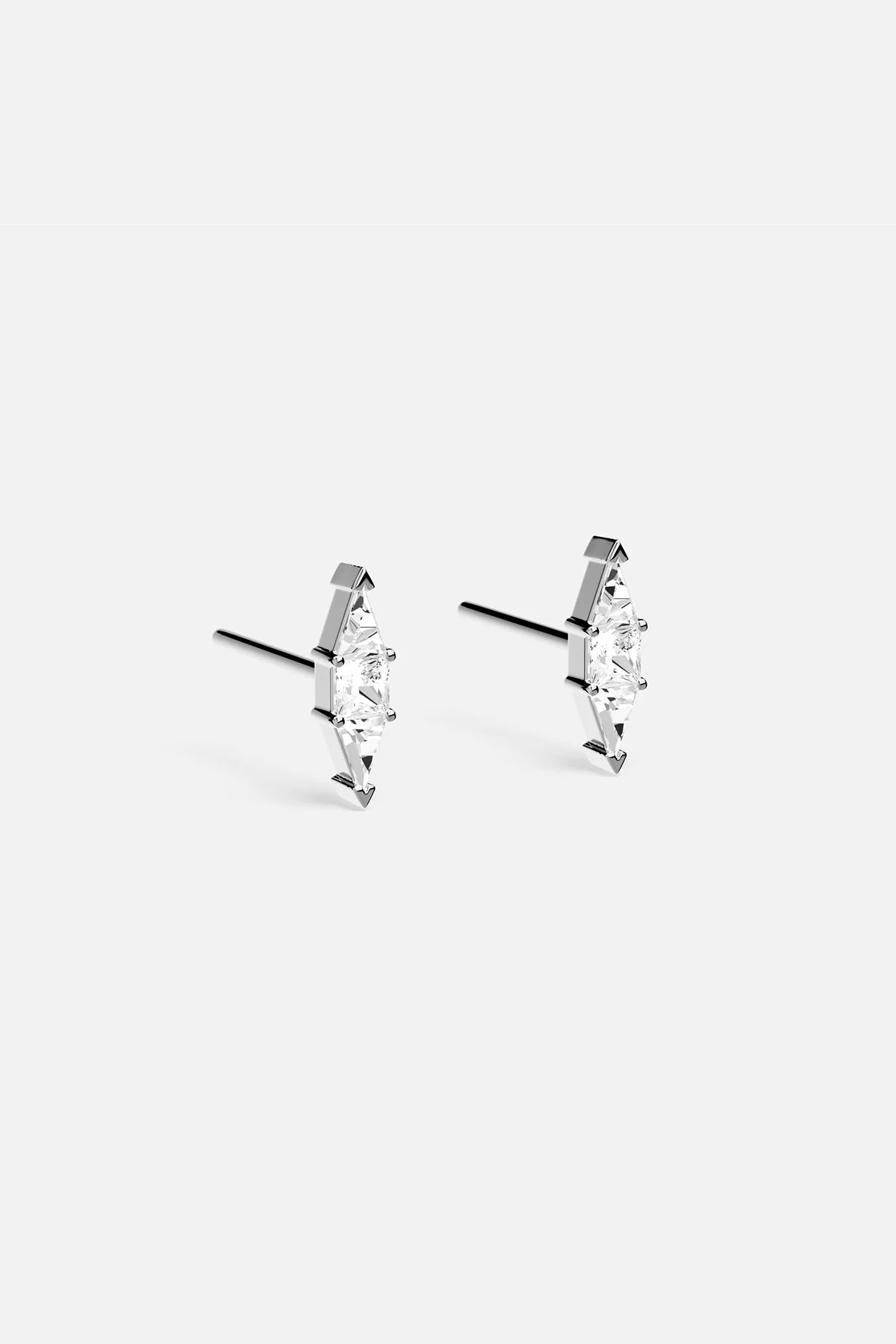 Art Deco Stud Earrings - Image 3